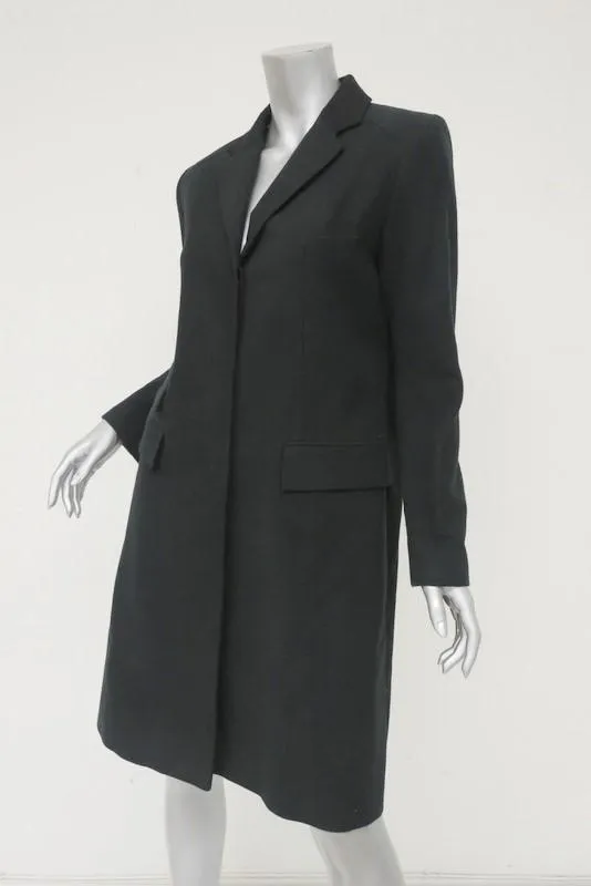 McQ Alexander McQueen Coat Black Cotton Size 44 Single-Breasted Jacket
