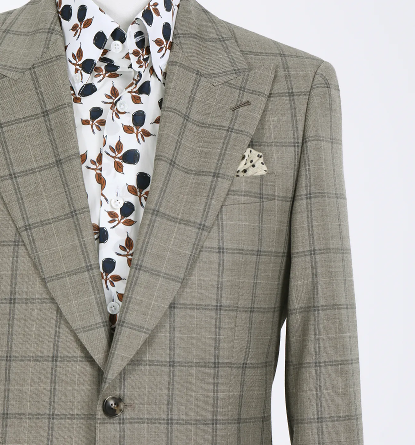 MDZ Khaki Skyline - Limited Edition Suit - Custom Made - Ships 4-6 Weeks