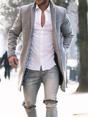 Men's Fashion Vintage Wool Jacket Up To 3XL