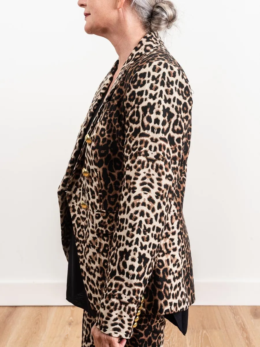miller jacket - leopard