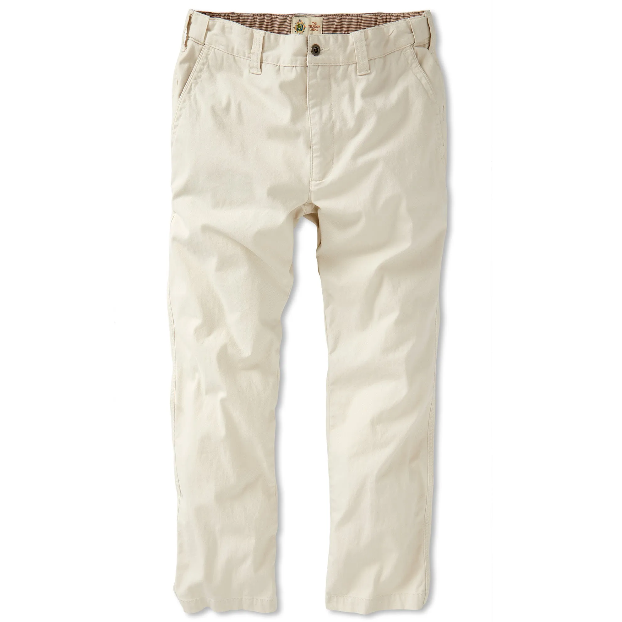 Mission Comfort Flat Front Chino