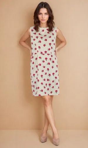 Moana Abstract Printed Dress