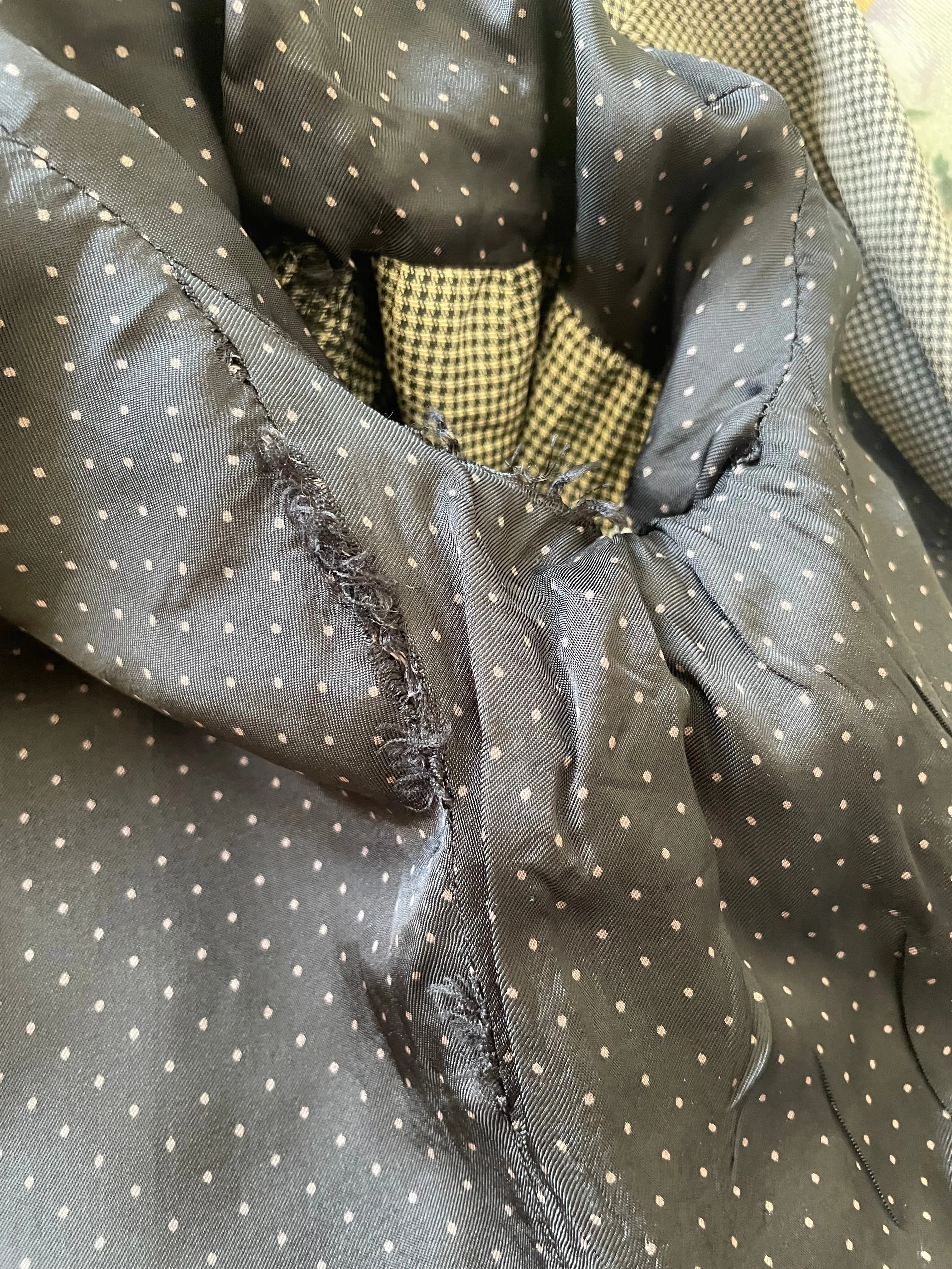 Moschino Cheap and Chic Houndstooth Skirt Suit