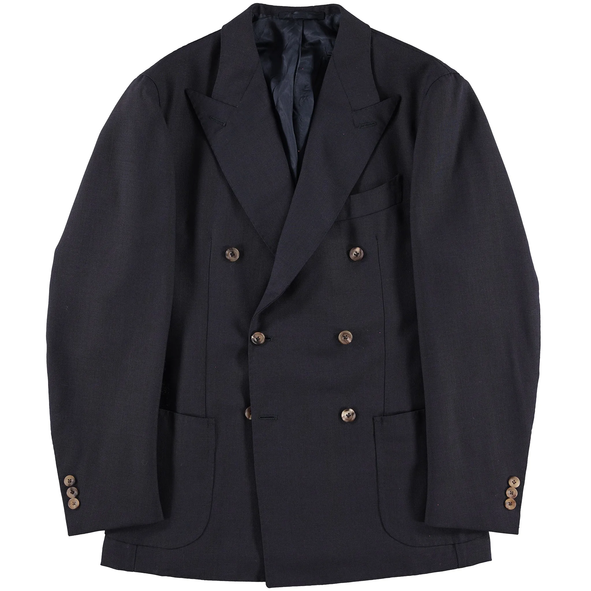 MTO Navy Double Breasted Waverly Blazer