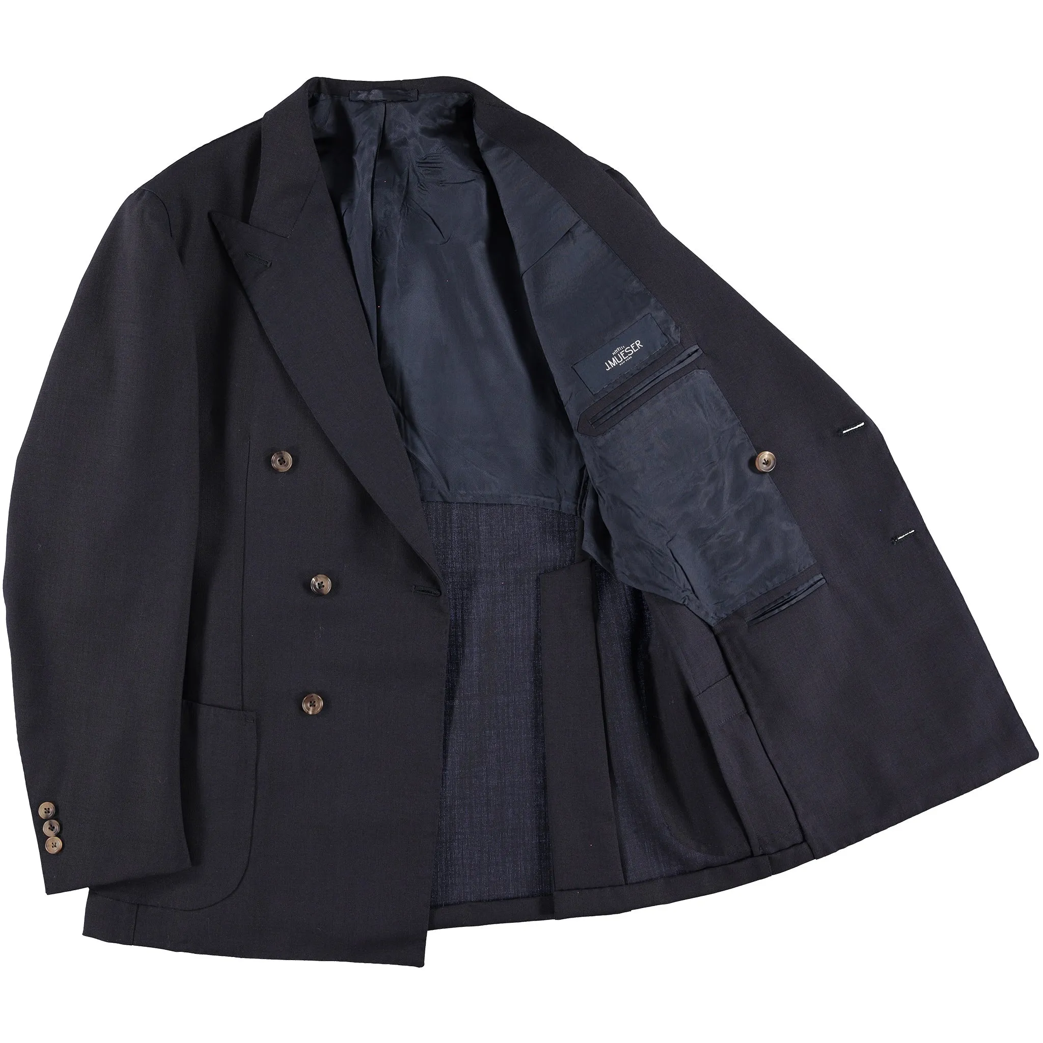 MTO Navy Double Breasted Waverly Blazer