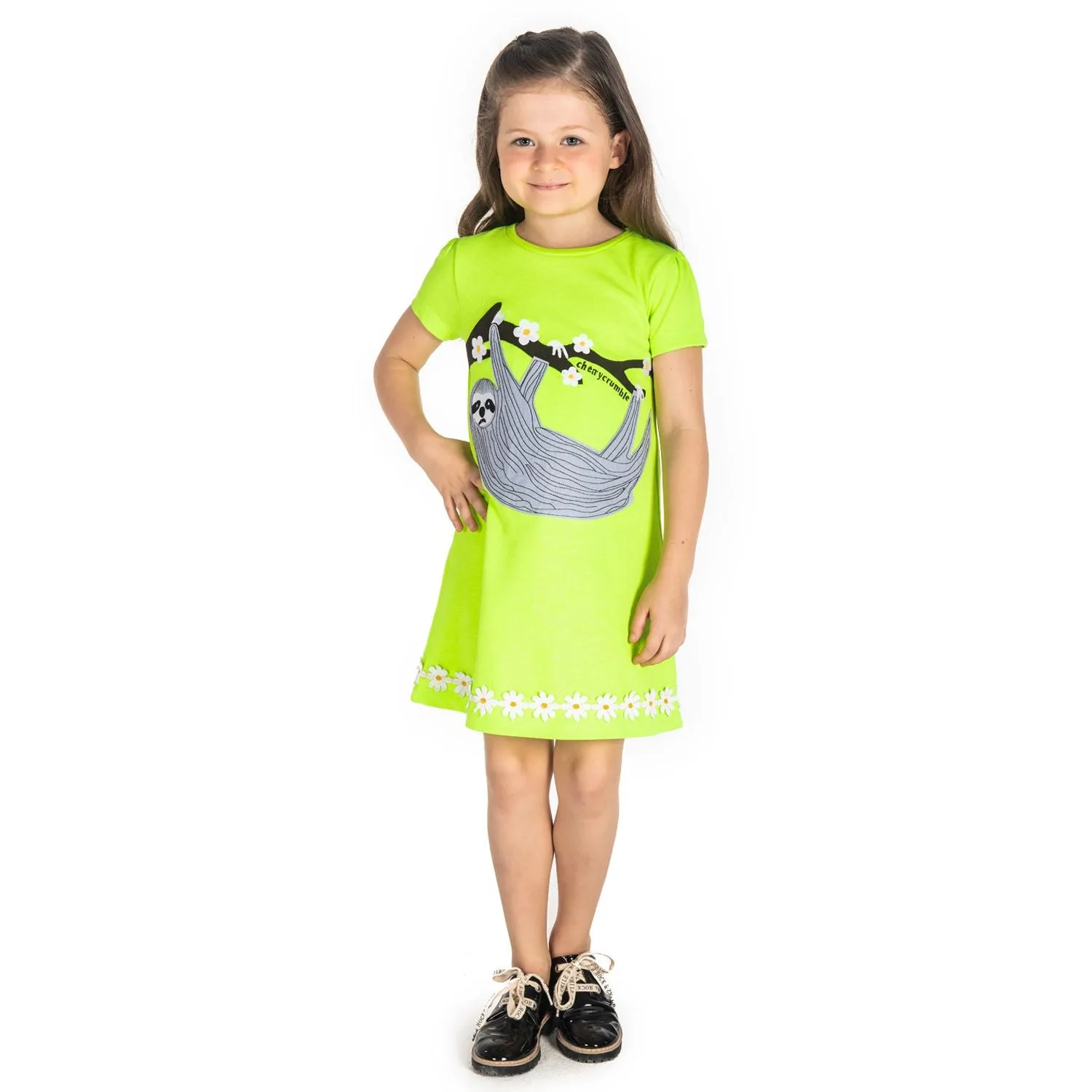 Naive Applique Dress