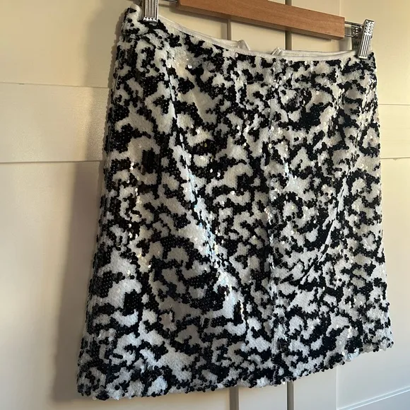 Nasty Gal Premium Sequin High-Waisted Fitted Mini Skirt, NWT