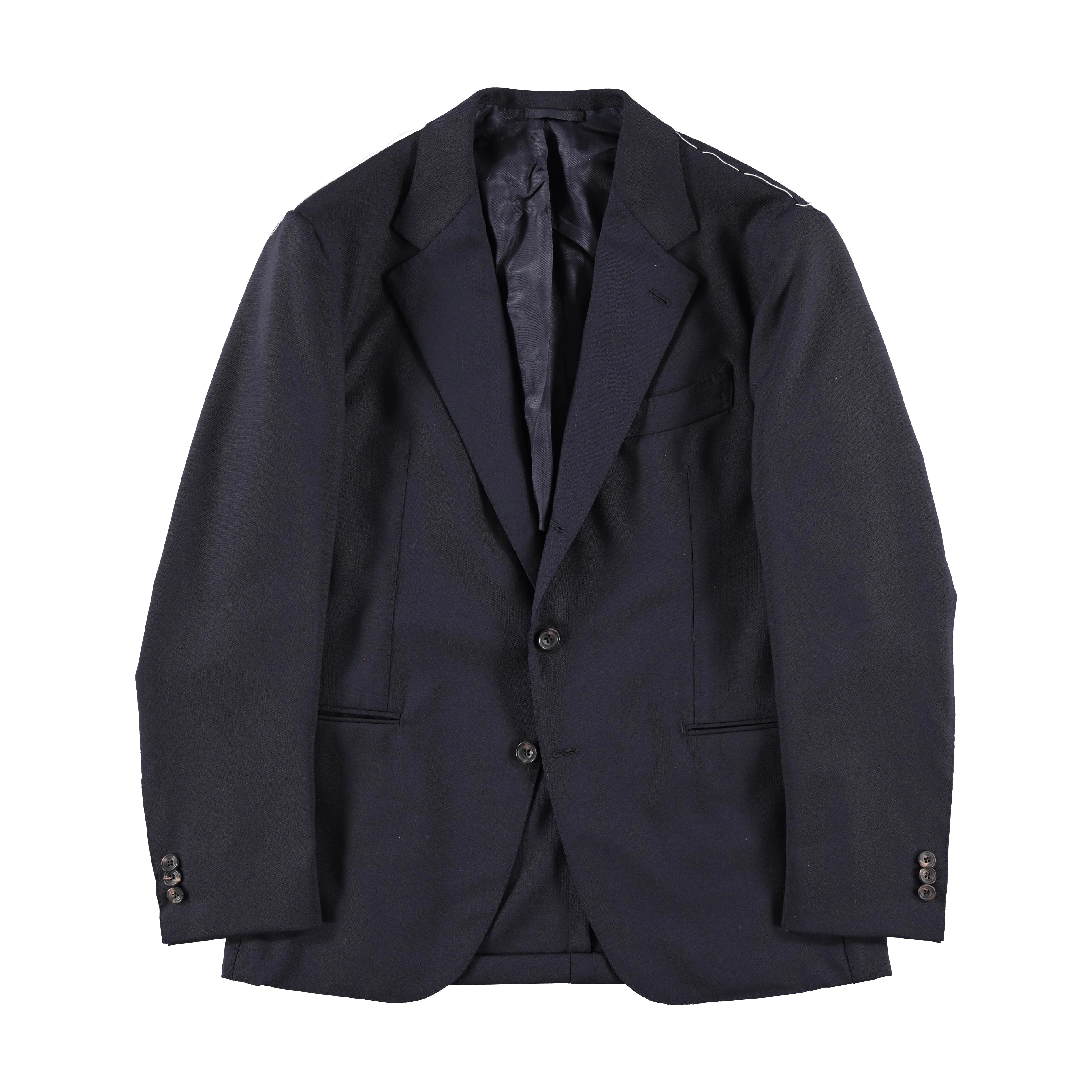 Navy Fresco Single Breasted Waverly Suit