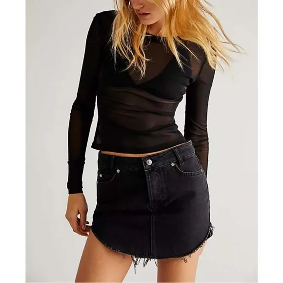 NEW FREE PEOPLE Sky High Mini Skirt NWT | Size: 4