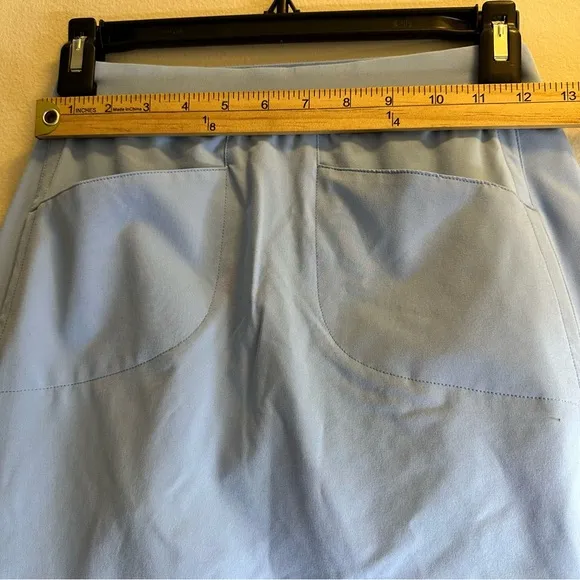 NEW RLX Ralph Lauren Golf Skirt Womens Blue Stretch Pleated Skort Sz XXS $138