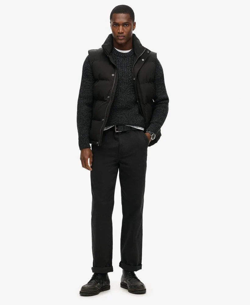 Non Hooded Everest Gilet | Black