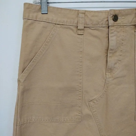NWOT BDG Urban Outfitters - Khaki Carpenter Midi Skirt