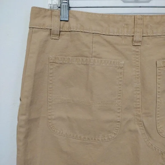 NWOT BDG Urban Outfitters - Khaki Carpenter Midi Skirt