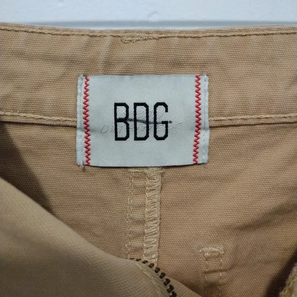NWOT BDG Urban Outfitters - Khaki Carpenter Midi Skirt