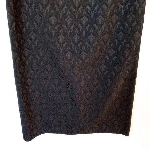 NWOT WNDERKAMMER Colorblock Mint Green Black Jacquard Midi Skirt