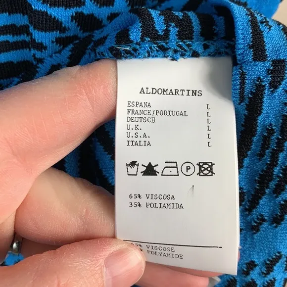 NWT Anthropologie Aldo Martins Valencia knit skirt sz lg