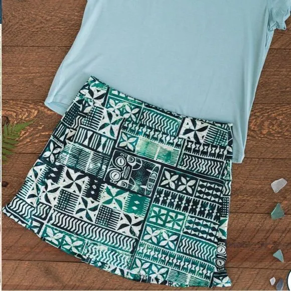 NWT LIMITED EDITION EMERALD TAPA RIPSKIRT HAWAII SIZE XS LENGTH 1