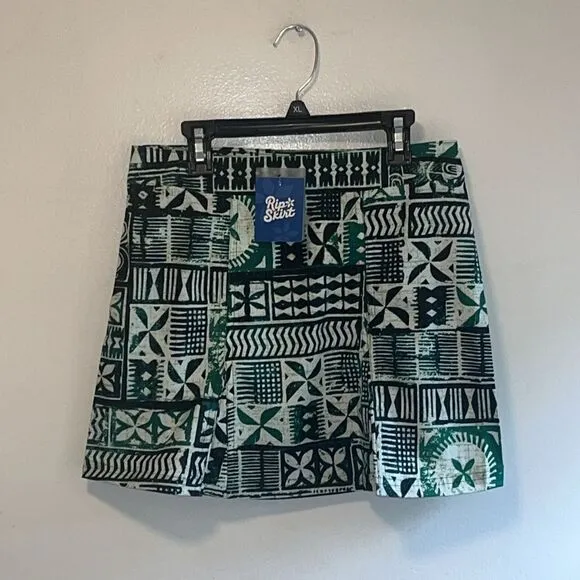 NWT LIMITED EDITION EMERALD TAPA RIPSKIRT HAWAII SIZE XS LENGTH 1