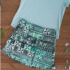 NWT LIMITED EDITION EMERALD TAPA RIPSKIRT HAWAII SIZE XS LENGTH 1