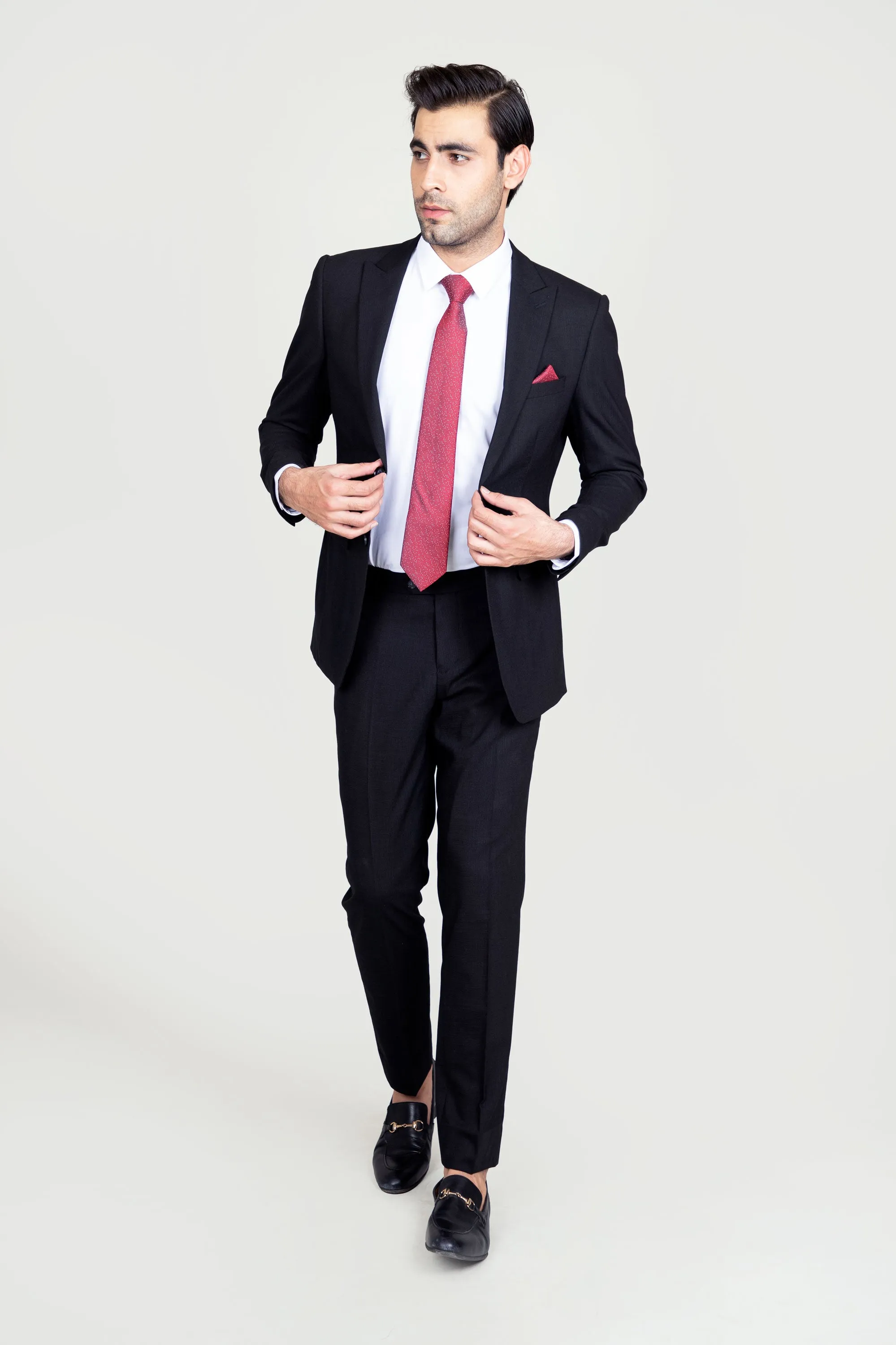 Obsidian Two Piece Suit