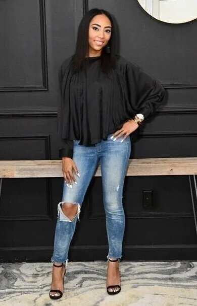 Olivia Pleated Blouse