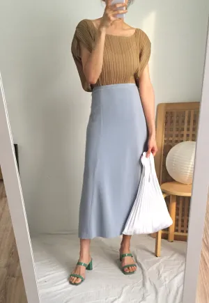 olsen blouse {Japanese vintage,sz L-XL｝