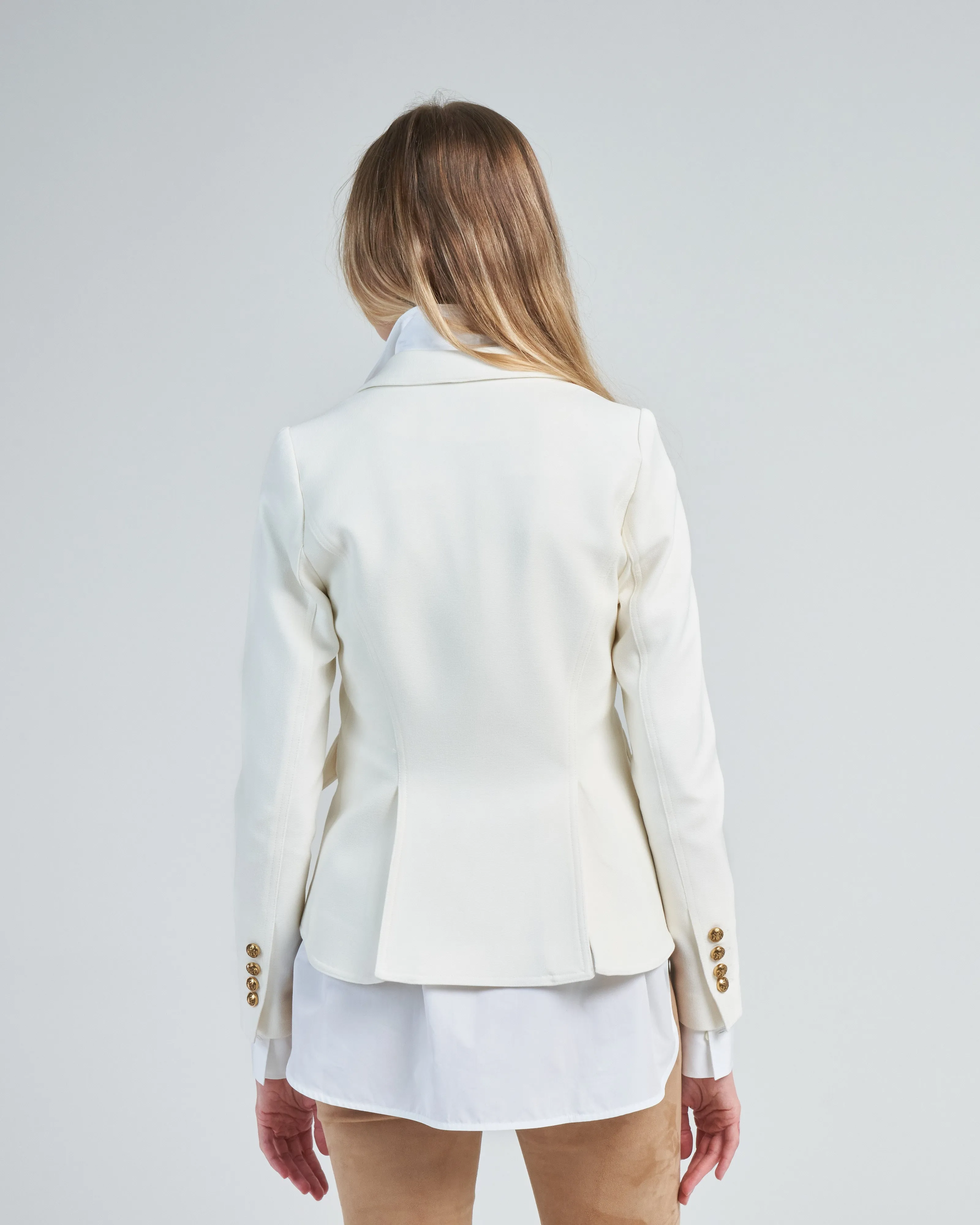 one button blazer