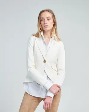 one button blazer