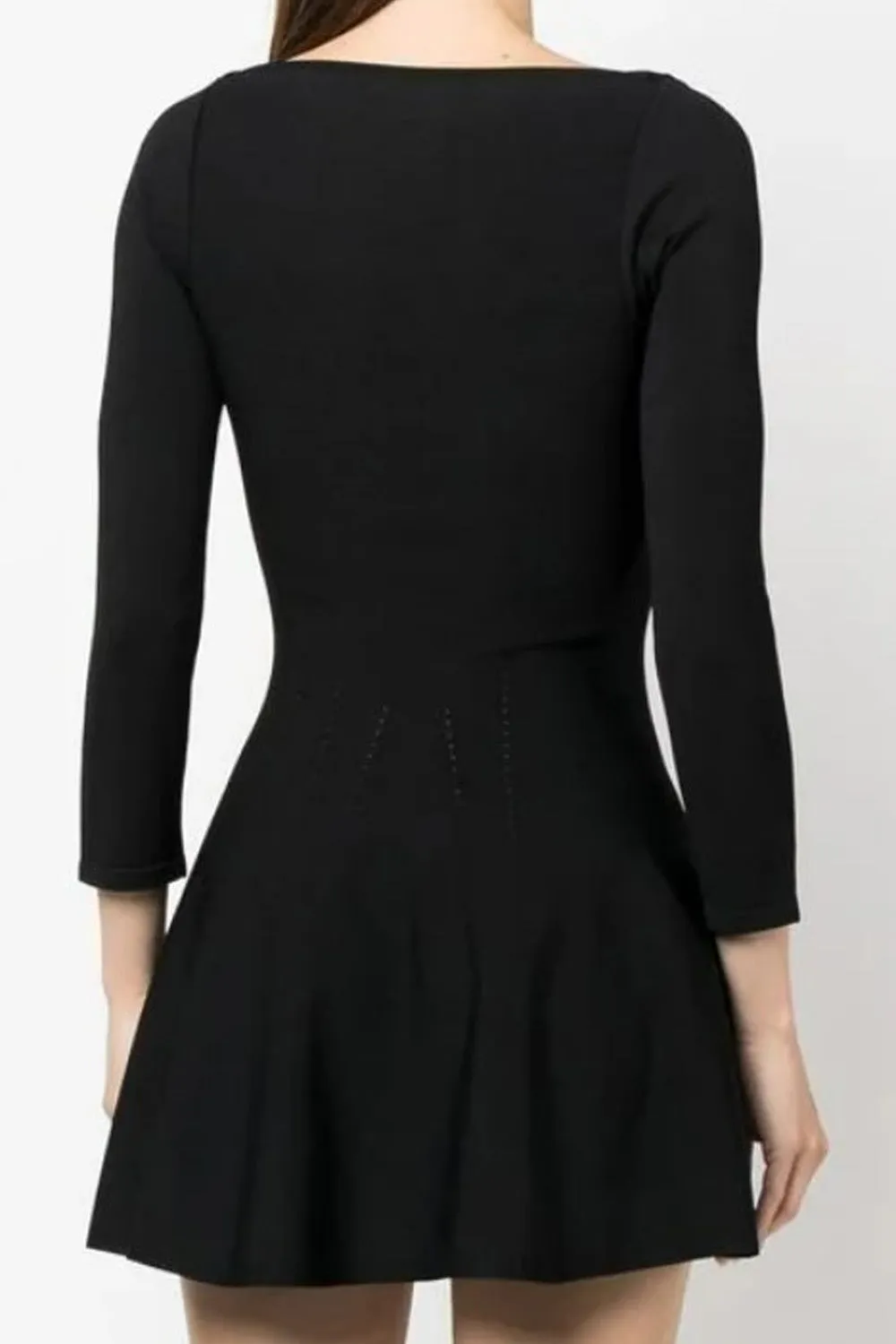 Orchid Black Dress