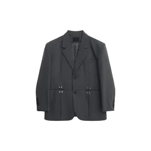 Oversize Blazer & Wide-leg Suit Pants
