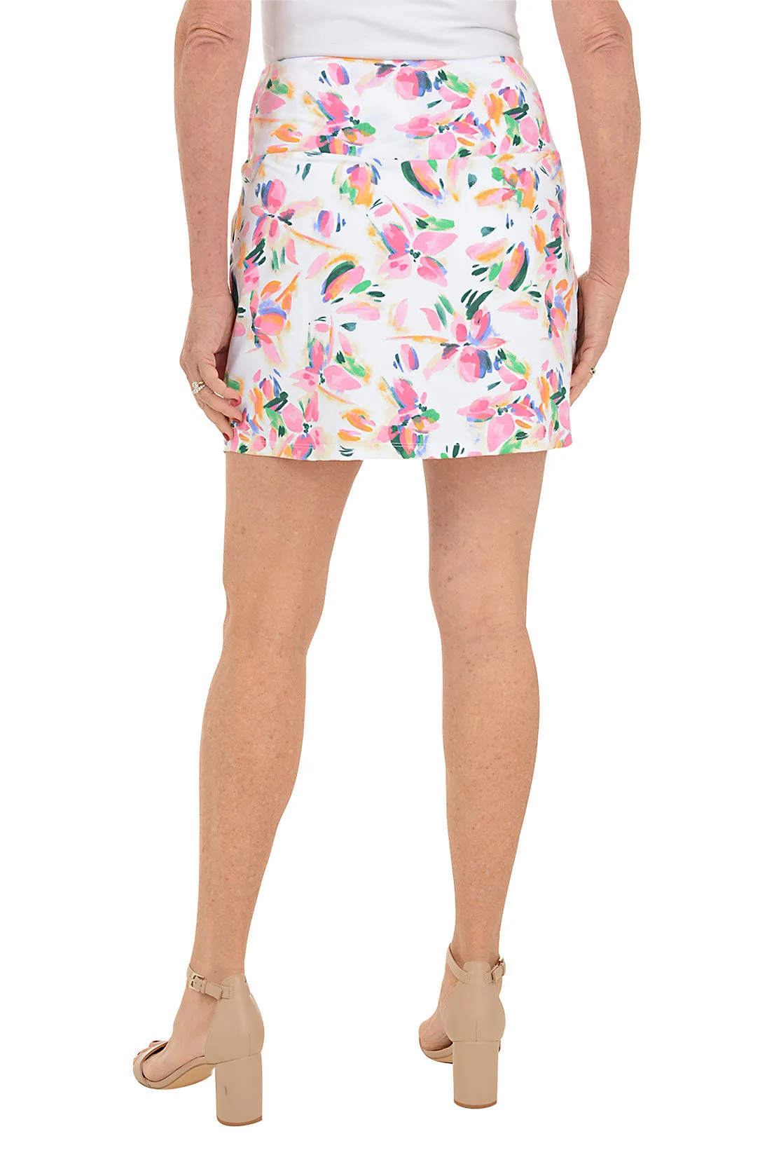Painted Paradise Slimming Skort
