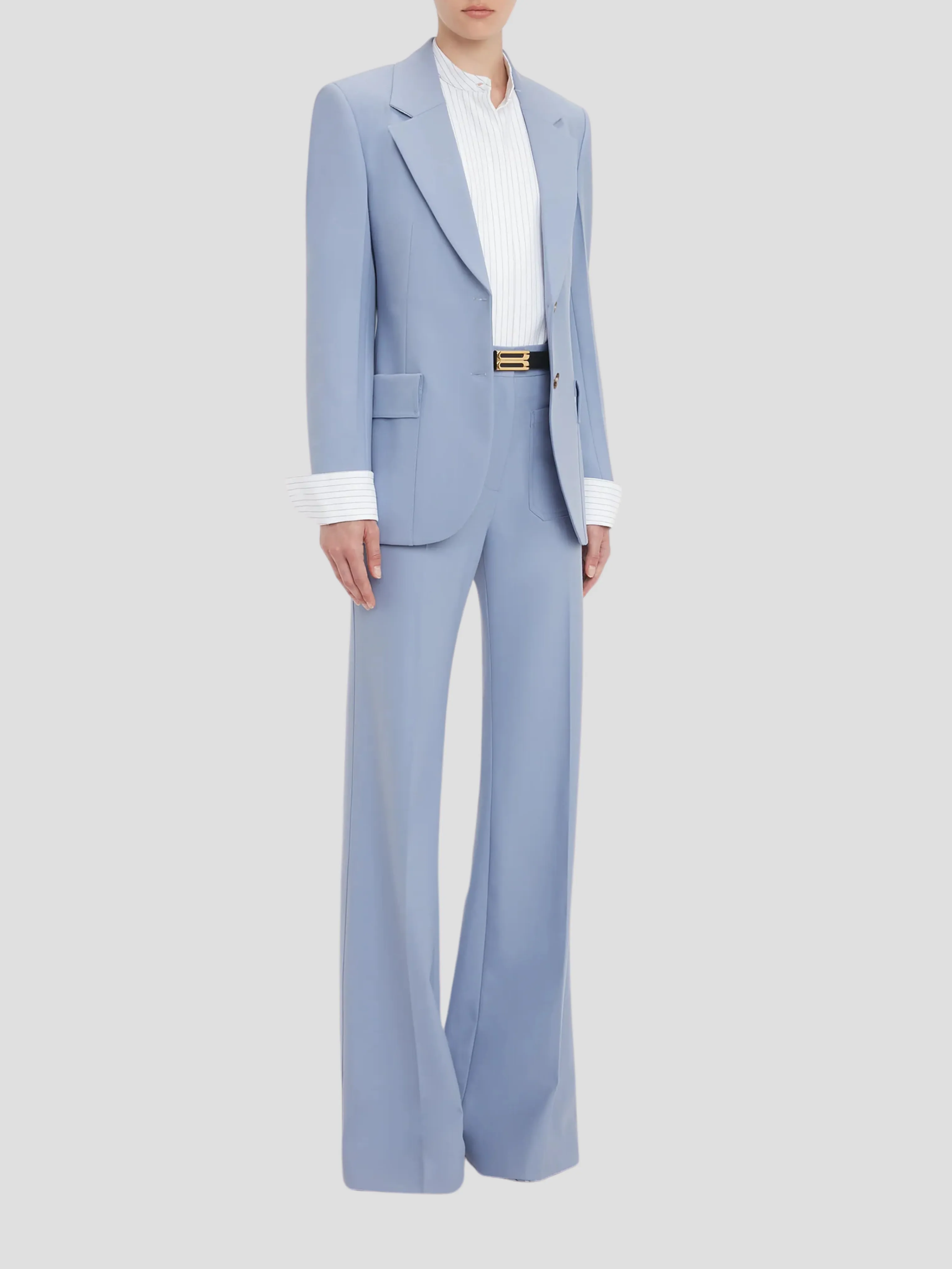 Patch Pocket Jacket in Bluebell