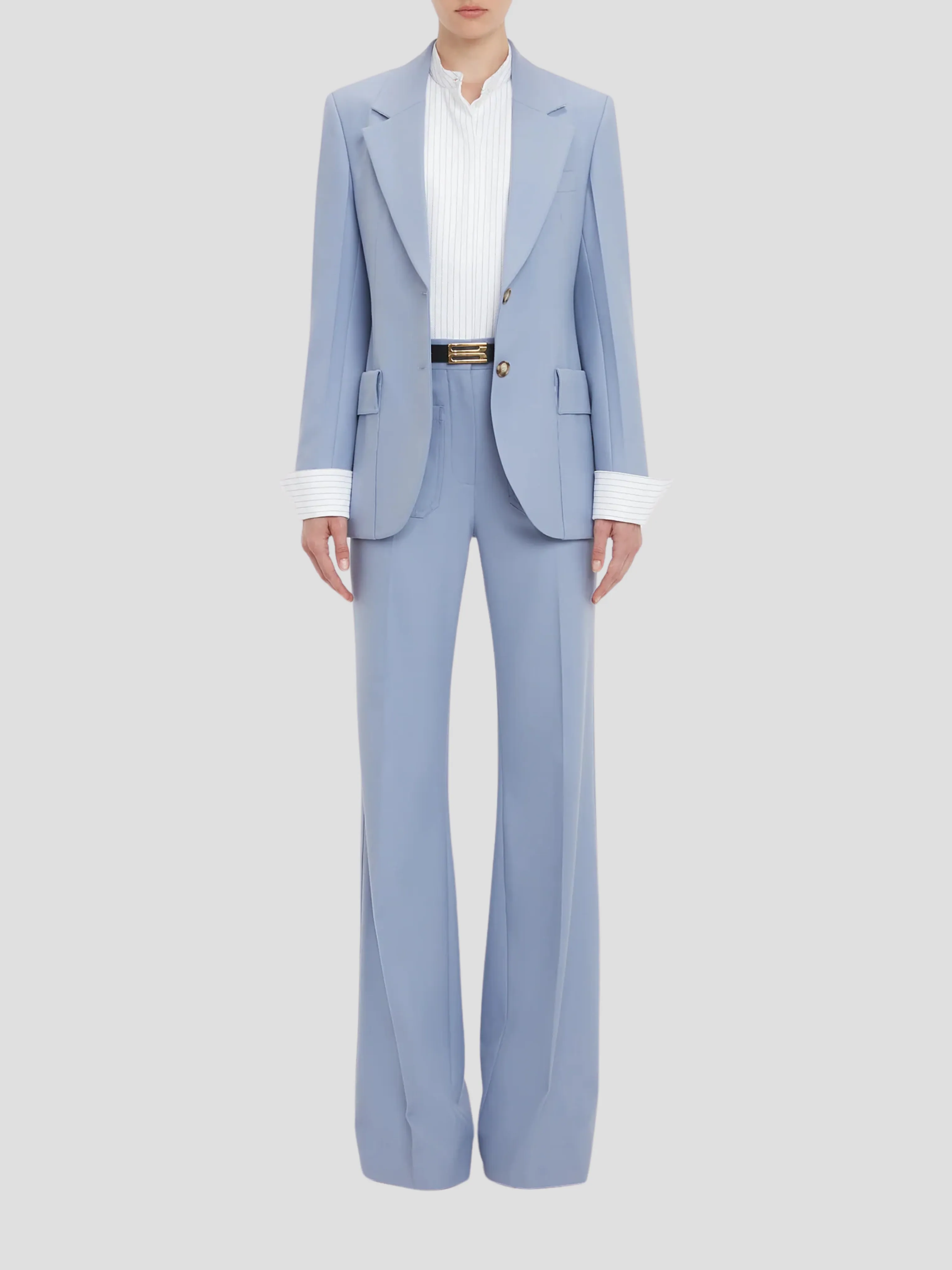 Patch Pocket Jacket in Bluebell