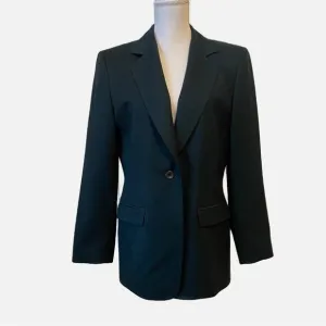 Pendleton Forest Green 100% Wool Blazer Jacket VintageSize 10