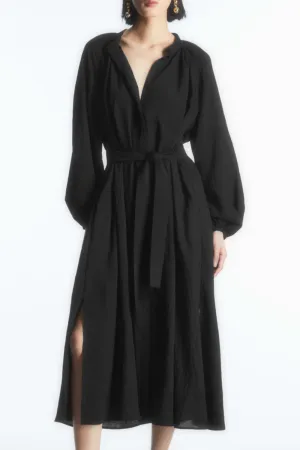 Peristeri Black Dress