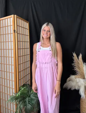 Pink Overalls