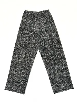 Pleats Please Issey Miyake Splatter Print Pants