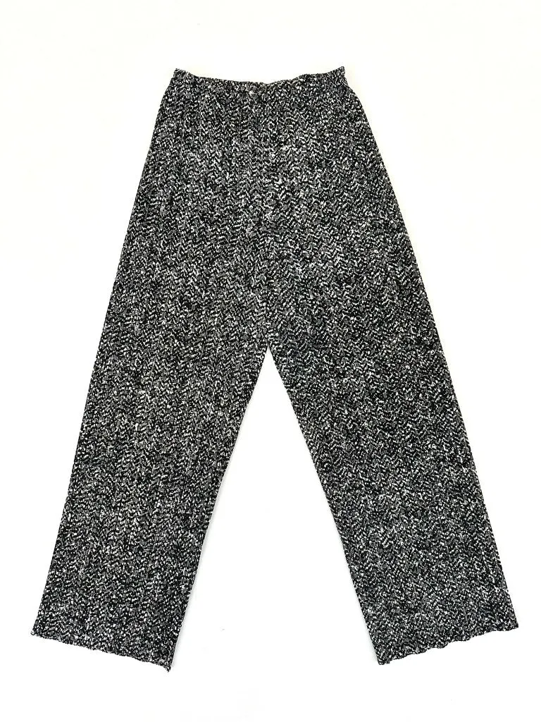 Pleats Please Issey Miyake Splatter Print Pants