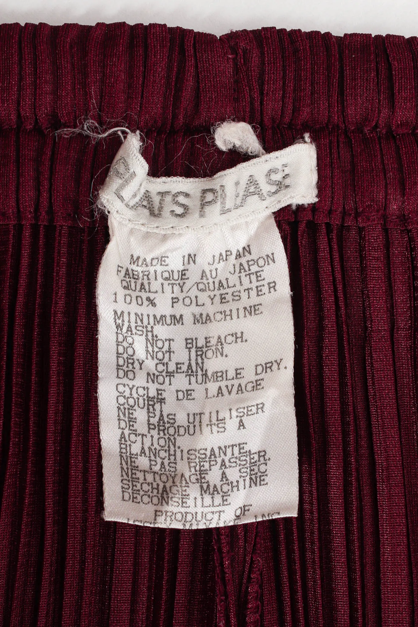 Plissé Pleat Pant