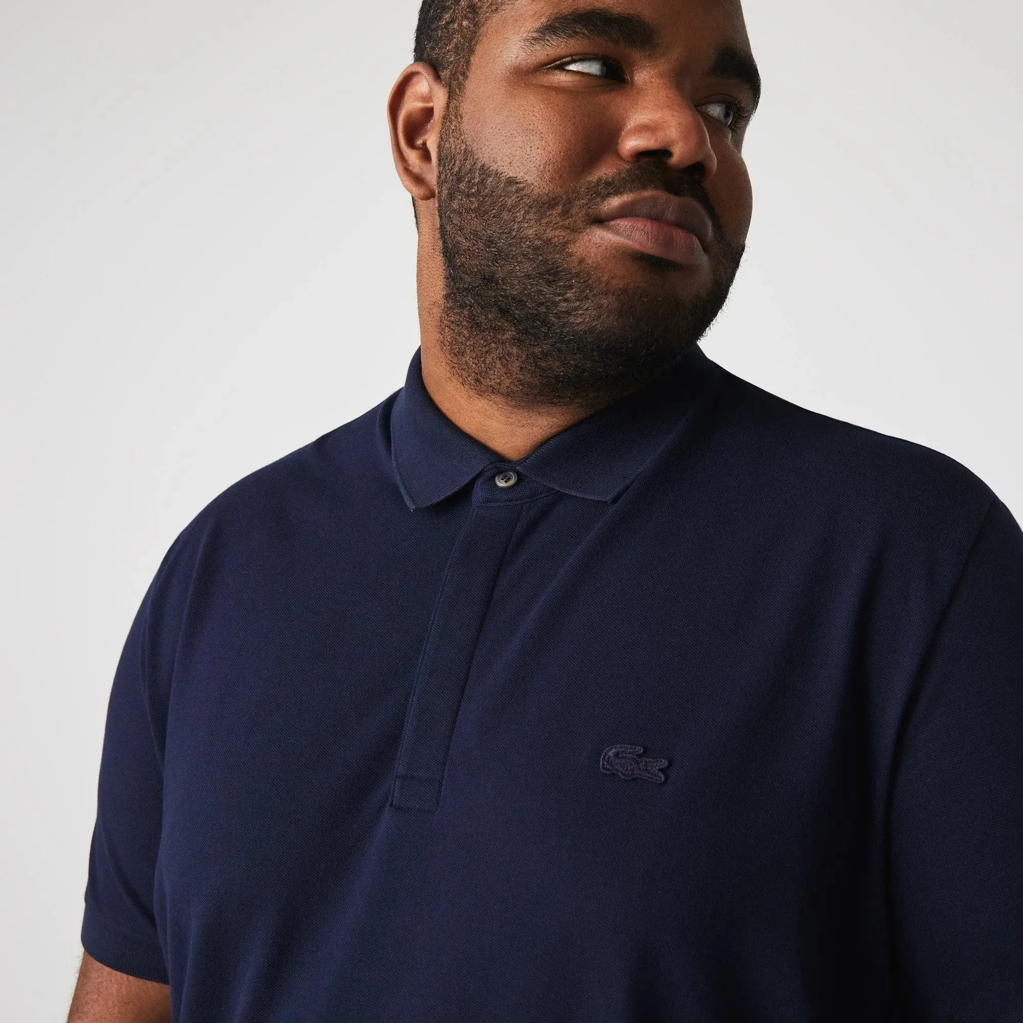 Polo Lacoste Paris Regular Fit Bleu Marine