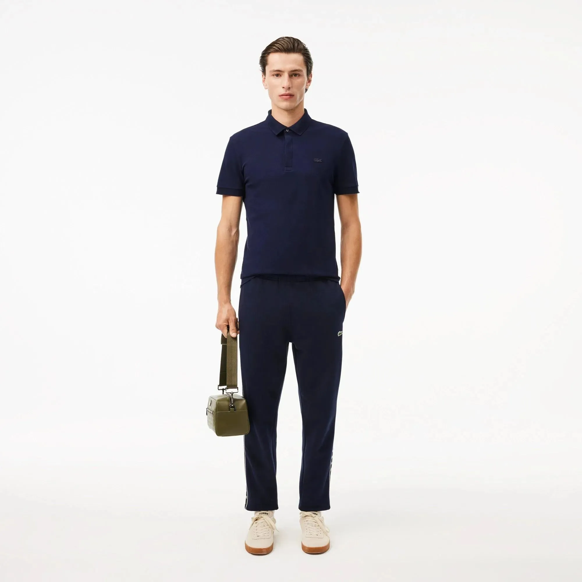 Polo Lacoste Paris Regular Fit Bleu Marine