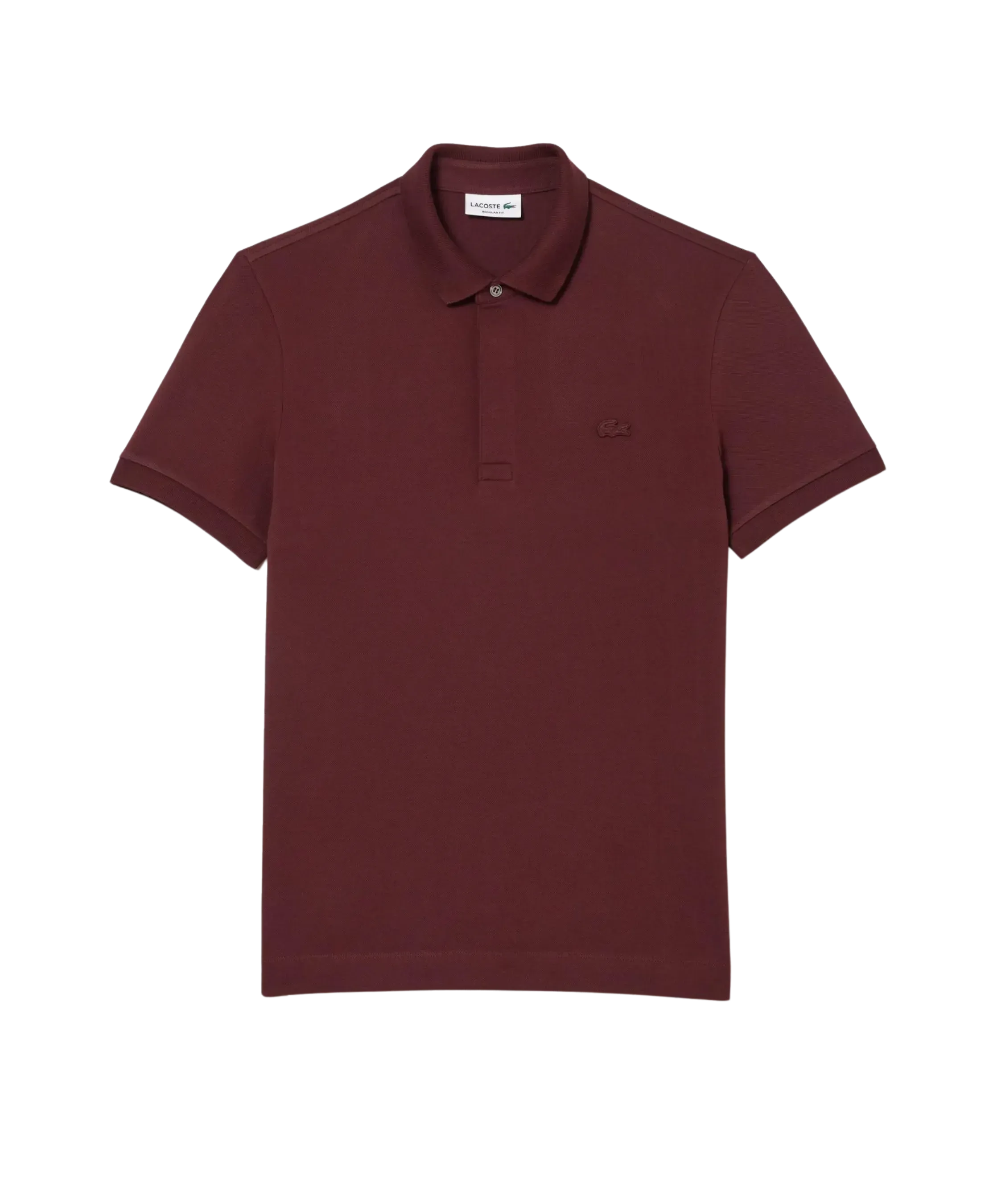 Polo Lacoste Paris Regular Fit Burdeos