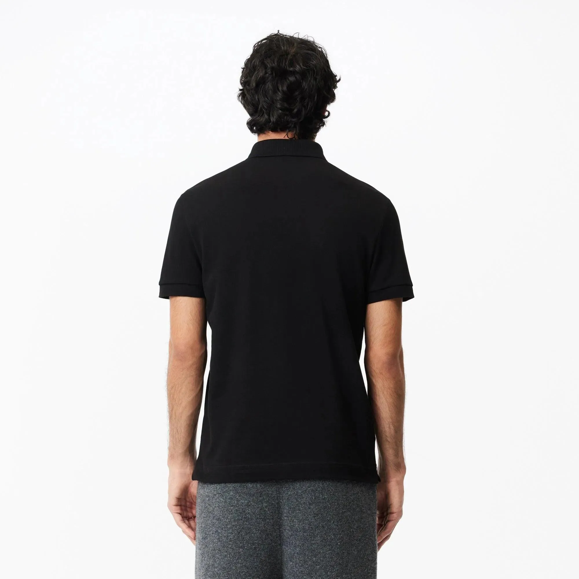 Polo Lacoste Paris Regular Fit Noir