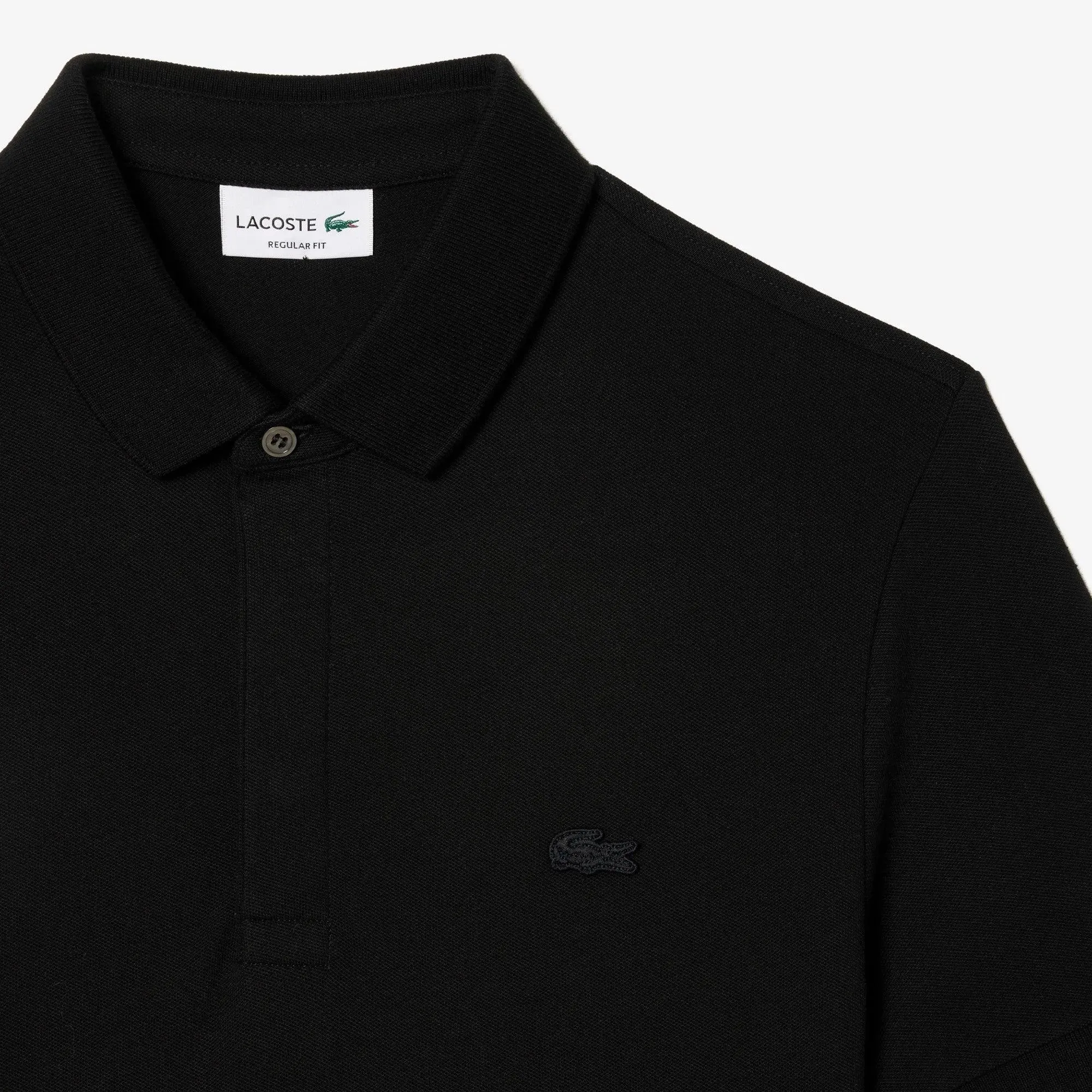 Polo Lacoste Paris Regular Fit Noir