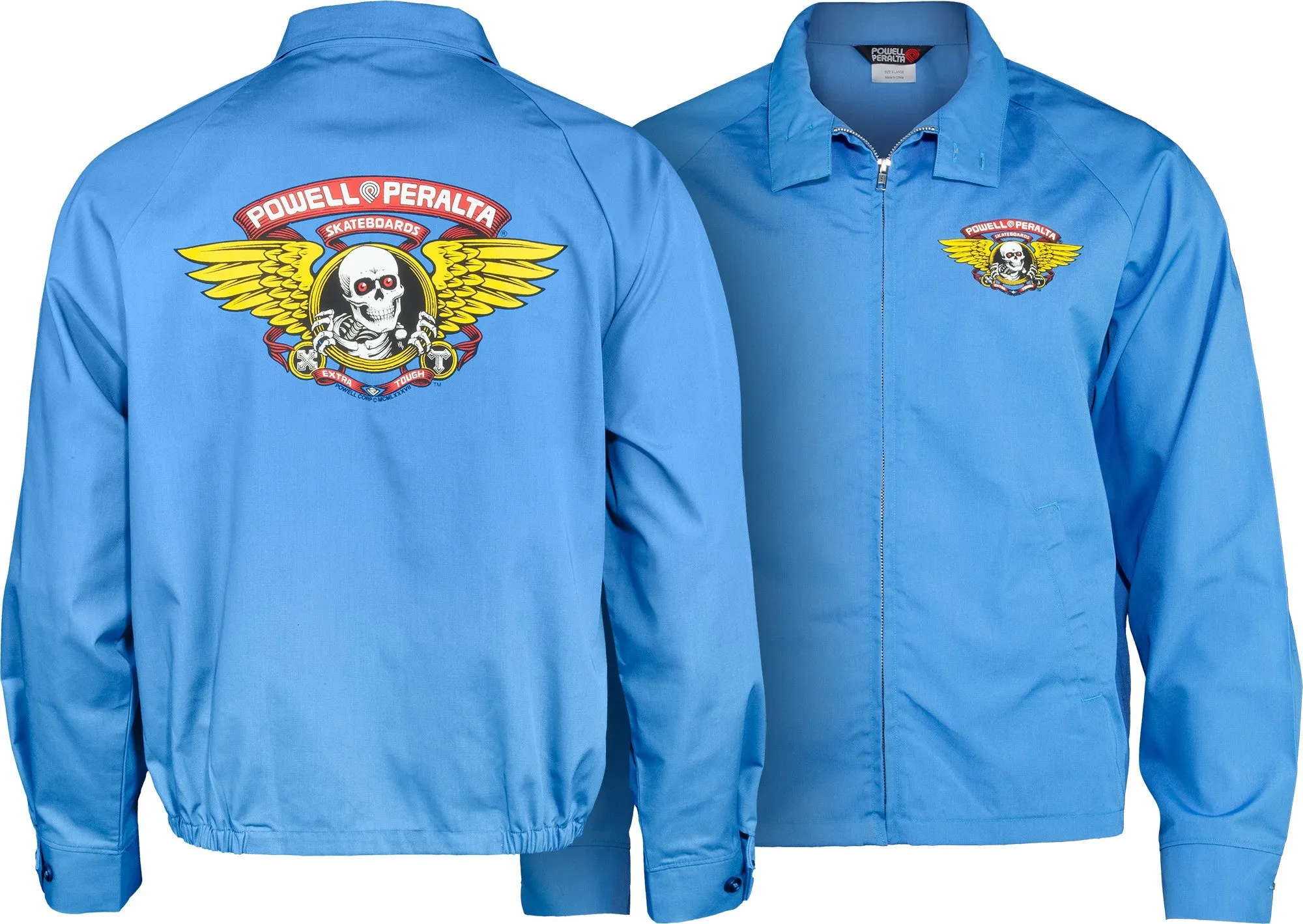 Powell Peralta Winged Ripper Jacket Postal Blue