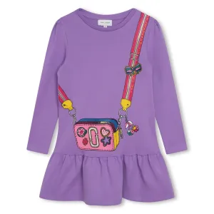 Printed Dress - Violet