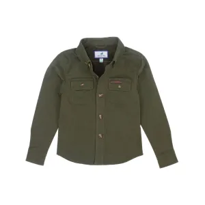 Properly Tied Harvest Work Shirt Olive