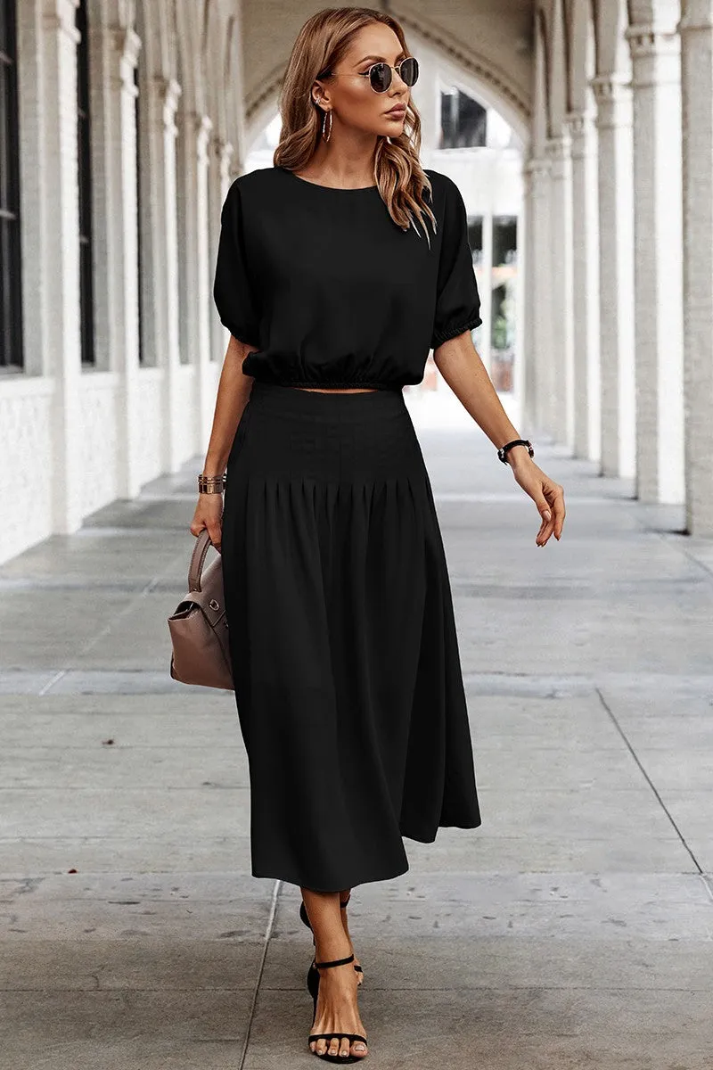 Puffy Elegance Duo Dress Set