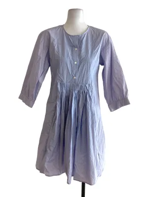 Purple Long Sleeve Dress