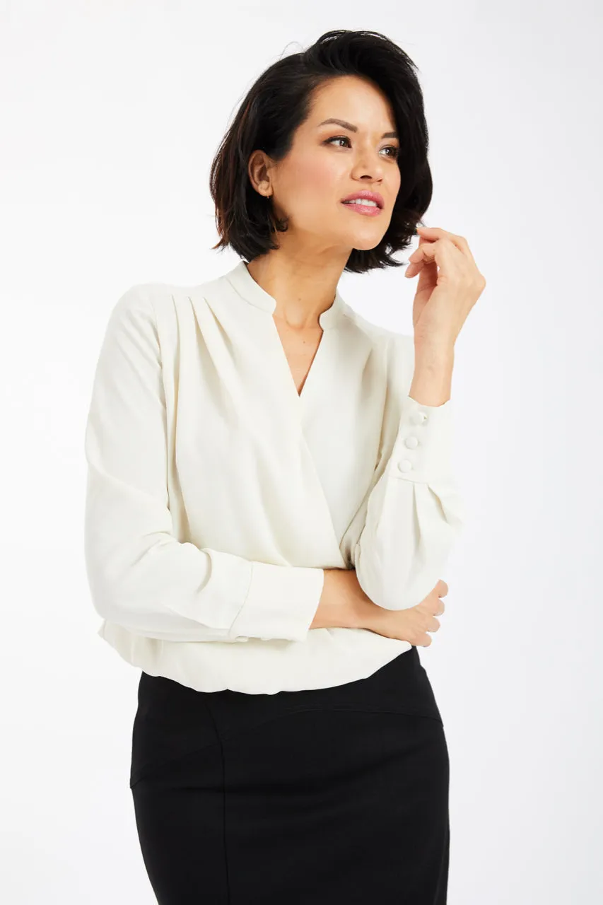 QIU JIN NEVER TUCK BLOUSE